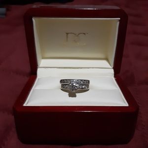 Diamond wedding set